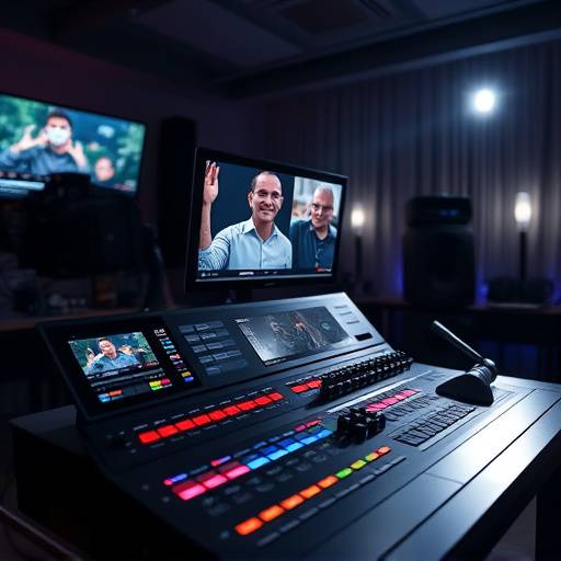 Consola de edición de video