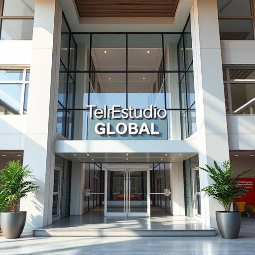 Entrada principal de TeleEstudio Global